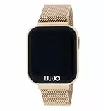 Liu Jo Jeans Jo Orologio smartwatch in alluminio e plastica da Donna SWLJ002, 34 Month, BraHardlineslet, Bracciale