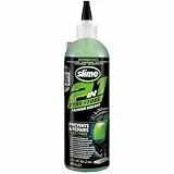 Slime 10193-51 2 in 1 Sigillante per Tutti i Tipi di Camera d'Aria e Pneumatico Antiforatura, Premium, Prevenire e Riparare, per Fuoristrada, Non Tossico, Ecologico, 473ml