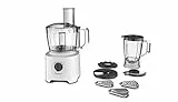 Moulinex FP2461 Easy Force Robot da Cucina Multifunzione All-in-One, 2.4 Litri, 700 W, 6 Accessori per 25 Funzioni, Robot Frullatore e Tritatutto