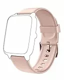 GRV Cinturino di ricambio per smartwatch FC1 ID205L (rosa)