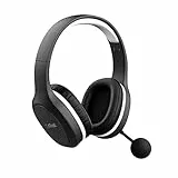 Trust Gaming GXT 391 Thian Cuffie Gaming Wireless per PS5, PS4 e PC, 5.8 Ghz, Dongle USB, Over Ear, Ricaricabile, Multi-Platform, Cuffie con Microfono Leggero Sostenibile - Nero