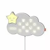 Fisher-Price Lumalou Routine della Nanna 3 in 1 con Suoni, Luci e Playlist Musicale, Assistente Interattivo per il Sonno, Giocattolo per Neonati 0+ Mesi, GWM53