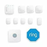 Ring Alarm | Kit da 11 pezzi con sirena per esterni da Amazon - Sistema per la sicurezza domestica con monitoraggio assistito (opzionale) - Senza vincoli di lunga durata