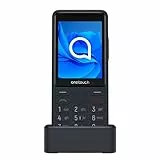 TCL 4022S - Telefono cellulare con tastiera, Ampio display da 2,8', Speaker potente, Tasto SOS, Camera VGA, Batteria 10gg in stand-by, Radio FM, Bluetooth, Basetta di ricarica inclusa, Nero [Italia]