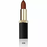 L'Oréal Paris Make Up Rossetto Lunga Durata Color Riche Matte Colore Pieno Finish Matte 636 Mahogany Studs - Confezione da 1