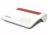 AVM FRITZ!Box 7590 AX Edition International, Modem Router Wi-Fi 6 Dual Band veloce fino a 3.600 MBit/s, ADSL/VDLS fino a 300 MBit/s, Mesh, Base DECT, Media Server, Interfaccia in italiano