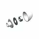 Fischer Accessorio BUAK M12 BIANCO per sanitari sospesi