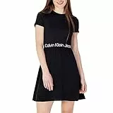 Calvin Klein Jeans Abito casual da donna, Nero , XS