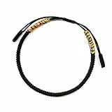 QianSiLi Filo Rosso Del Destino Braccialetti Corda, Fatto A Mano Braccialetto Rosso Bracciali Tibetani, Taglia Regolabile Braccialetto Portafortuna, Bracciale Filo Adatto A Uomini, Donne