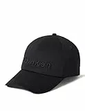 Calvin Klein Cappellino Uomo Calvin Embroidery Cappellino da Baseball, Nero (Black), Taglia Unica
