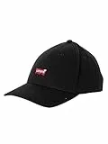 Levi's Housemark Flexfit cap, Nero Normale, Taglia Unica Uomo
