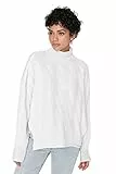 Trendyol Dolcevita Plain Regular Maglione Maglia di Tuta, Ecru, M Donna