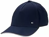 Tommy Hilfiger Cappellino Uomo TH Elevated Corporate Cappellino da Baseball, Blu (Space Blue), Taglia Unica