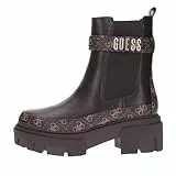 GUESS Scarpe donna stivaletto Yelma ecopelle black/brown D24GU32 FL8YEAFAL10 38