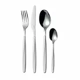 Guzzini Set 24 Posate My Fusion, Bianco, 16.8 x 7.5 x h25.5 cm