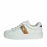 Nero Giardini E218132D Sneakers Donna in Pelle - Bianco 38 EU