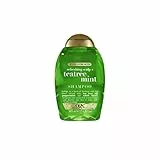 OGX Shampoo chiarificante Tea Tree per capelli grassi e grassi 385 ml
