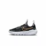 NIKE Flex Runner 2 (PSV), Basso, Black Metallic Gold Cool Grey White, 28.5 EU