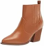 The Drop Sia Stivaletti a punta occidentale da Donna, Mocha, 39 EU