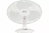 DCG - 9030 Ventilatore da Tavolo Diametro 30 cm Colore Bianco