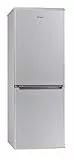 Candy City Combi CHCS 514EX Frigorifero, 207 Litri, 2 Porte, Statico, Temperatura Regolabile, Luce LED, Classe E, 55x58x151 cm, Argento