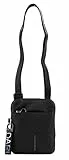 Mandarina Duck Md 20 P10qmmn6, Borsa A Tracolla Donna, Nero (Black), 15x17.5x2.5 L x H W