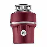 InSinkErator Sistema di smaltimento dei rifiuti Alimentari, Colore: Rosso, m