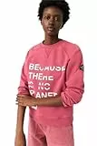 ECOALF Cilantralf Sweatshirt Woman, Claret Pink, M Donna