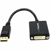 StarTech.com Adattatore DisplayPort a DVI, Convertitore Video da DP a DVI-D 1080p, Cavo Adattatore da DP 1.2 a DVI Monitor/Display, Adattatore Dongle DP a DVI, Connettore DP a Scatto (DP2DVI2)