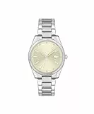 Lacoste Orologio Analogico al Quarzo da Donna con Cinturino in Acciaio Inossidabile Argentato - 2001239