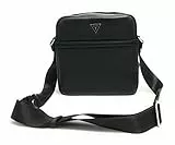 GUESS Borsa tracolla uomo Scala top zip crossbody flat black UBS23GU18 HMSCALP3258 Piccola