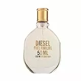Diesel Fuel for Life, Eau de Parfum Donna, 50 ml, Profumo Floreale Cipriato