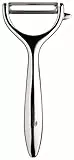 KitchenCraft MasterClass Pela Patate a Forma di Y, Acciaio Inossidabile, 7 cm x 15,5 cm x 2 cm