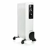 Tristar KA-5177 Oil Radiator - 3 Heat Settings - 600-900-1500 Watt - Adjustable Thermostat - 7 Heating Ribs