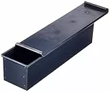 Pentole Agnelli COFE38BC40 Forma Pan Carrè con Coperchio, Lamiera Blu, 40 x 10 cm