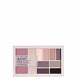 Maybelline New York City Kit Palette Ombretti Total Look Pink Edge, Set con 8 Ombretti, 1 Blush e 1 Illuminante Viso