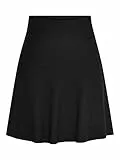 ONLY Onlsalina-Gonna Knt Noos Minigonna, Nero, M Donna