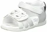 Chicco Sandalo Giostra Bimba 0-24, Bianco, 22 EU