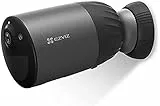 EZVIZ BC1C Telecamera wifi esterno batteria 1080p, 100% senza fili, 210 Giorni di durata della batteria, impermeabilità IP66, Visione notturna a colori, Alexa, Rilevamento di Persone, Modello eLife