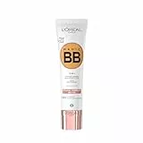 L'Oréal Paris L'Oréal Paris Wake Up And Glow BB C'est Magic, BB Cream 5 in 1, Perfettore di abbronzatura universale, Idratazione 24H e FPS 20 Medium Scuro
