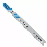 Bosch Professional 3x Lame per seghetto alternativo T 118 BF Flexible for Metal (per Lamiere di acciaio, accessorio Seghetto alternativo)