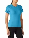 CARE OF by PUMA T-Shirt da allenamento a manica corta da donna, Blu (Bonnie Blue), 48, Label: XL