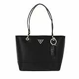 Guess Noelle Elite Tote, Borsa Donna, Nero, L
