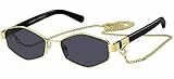 Marc Jacobs Marc 496/s Occhiali, Gold/Grey, 55/17/140 Donna