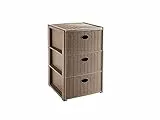 CASSETTIERA 3 ELEGANCE 40X40X60 TORTORA