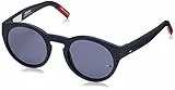Tommy Hilfiger Tj 0003/s Occhiali, Matte Blue, 49 Unisex-Adulto