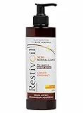 RestivOil Fisiologico Shampoo Nutriente per Capelli, Olio Fisiologico con Azione Idratante Protettiva e Riparatrice, per Capelli da Normali a Grassi, 400 ml