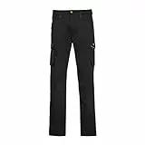 Utility Diadora Staff ISO 13688:2013 Pantalone da Lavoro, Uomo, XL, Nero