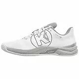 Kempa Attack PRO 2.0 Women, Scarpe da Pallamano Donna, Bianco, Grigio, 37.5 EU