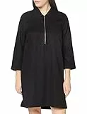 United Colors of Benetton 4BVA5VBX3 Vestito, Nero 100, M Donna